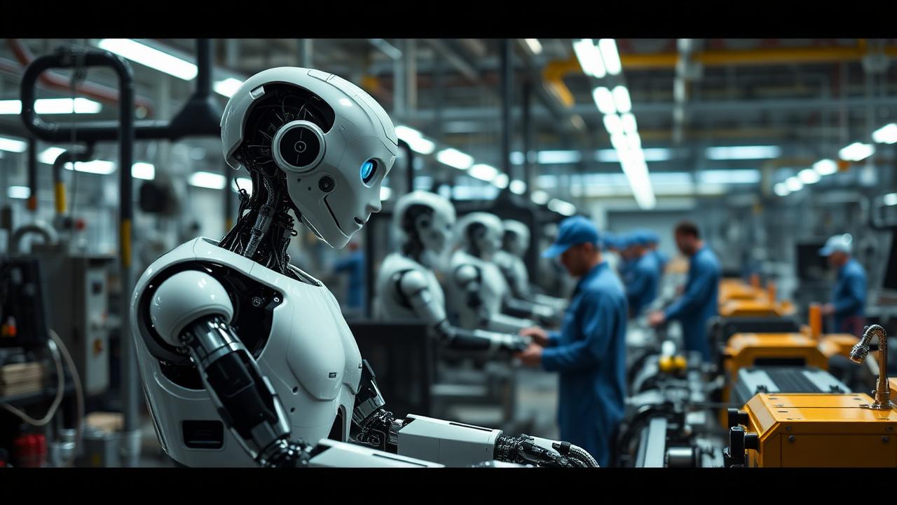 Les robots humanoïdes entrent dans l'usine